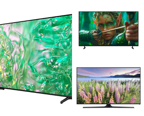 Television recommended for family cover photo collage