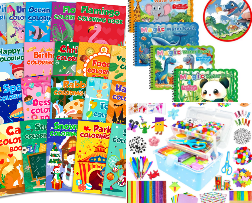 Kids Fun Section. cover photo collage