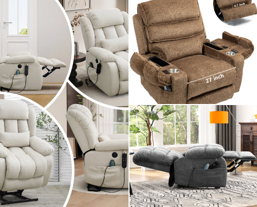Walmart Power Recliners for Cozy Home Comfort 🛋️ cover photo collage