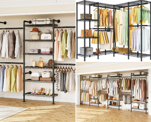 Closet Organization cover photo collage
