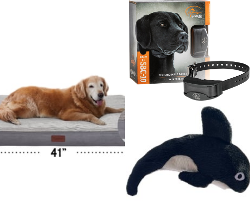 Favorite dog items & tools cover photo collage
