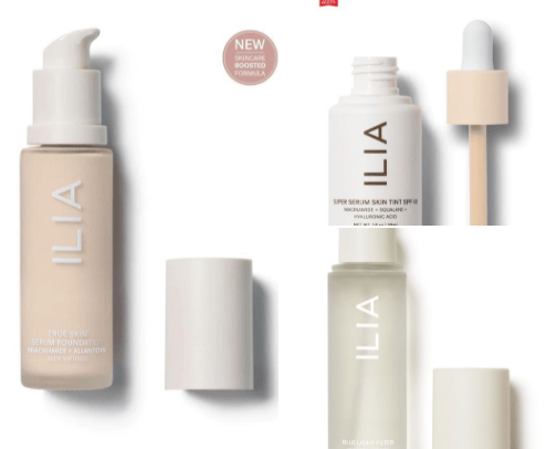 ILIA Make up Line   cover photo collage