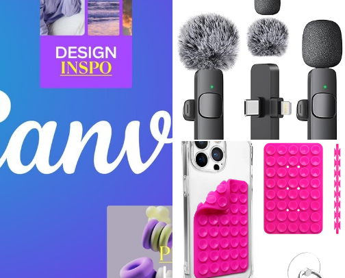 Content Creator Essentials I Swear By (for Reels, TikToks & More) cover photo collage