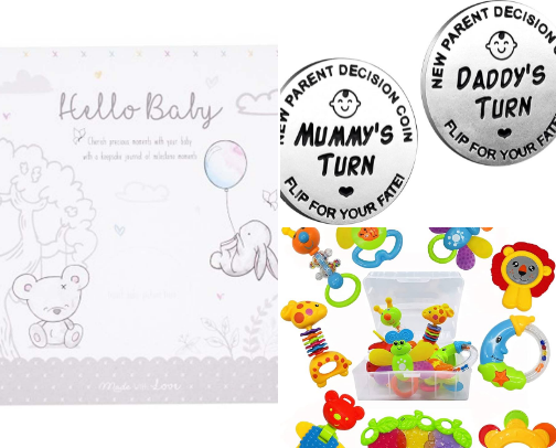 Baby Shower Gifts cover photo collage