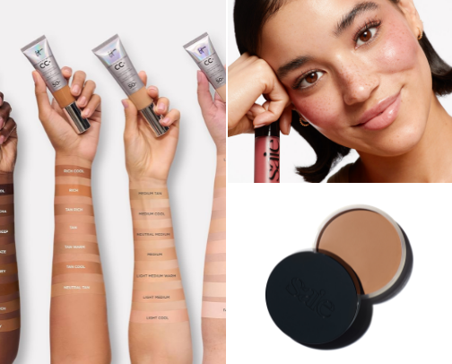 Makeup Recs for Darker Skin Tones✨ cover photo collage