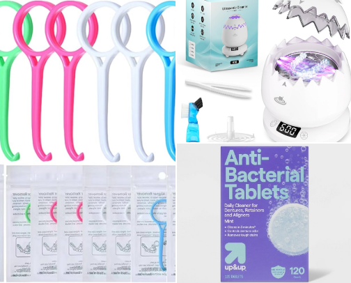 Invisalign Must-Haves for a Smoother, Cleaner Clear Aligner Journey cover photo collage