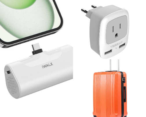 Amazon Travel Essentials cover photo collage