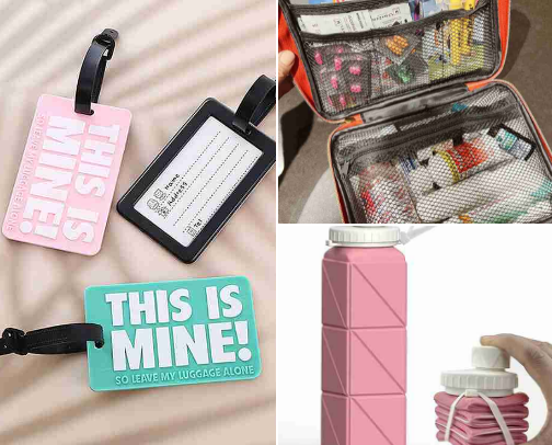 Travel Essentials cover photo collage
