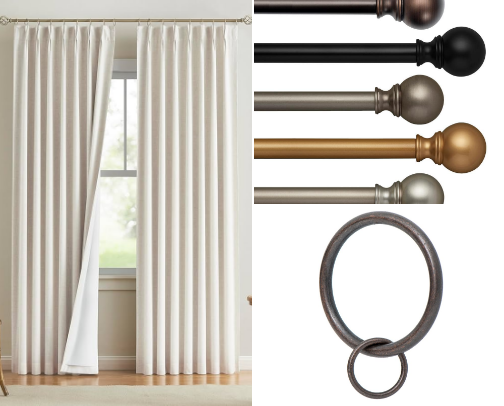Draperies to Dress up your Windows cover photo collage