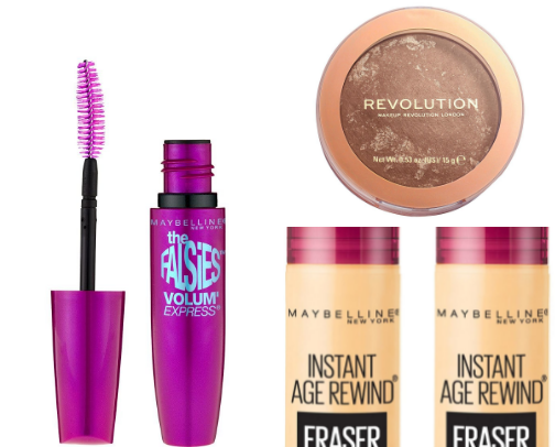 My Makeup Products cover photo collage