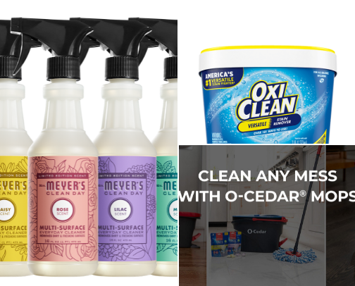 Best cleaning products cover photo collage