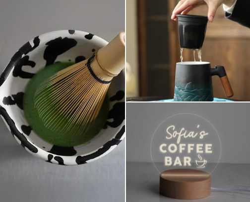 Gifts for Matcha, Tea, & Coffee Lovers cover photo collage
