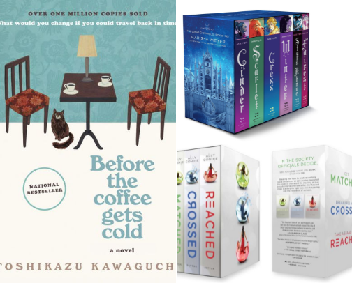 Natasha’s Bookshelf cover photo collage