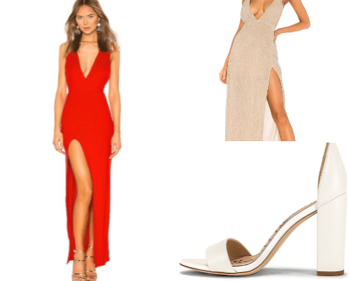 Wedding day guest look👞👠 cover photo collage