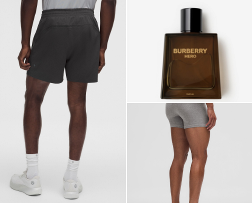 Men's gift guide cover photo collage