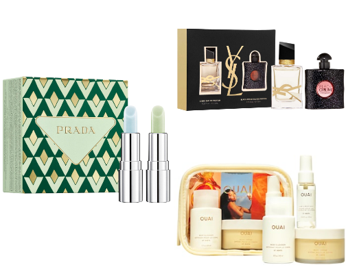 Luxury Beauty Gift Sets for $40 & Under cover photo collage
