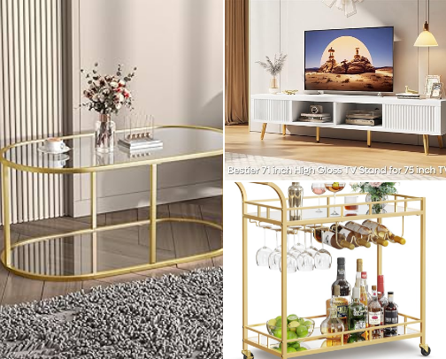 Best apartment decor finds cover photo collage