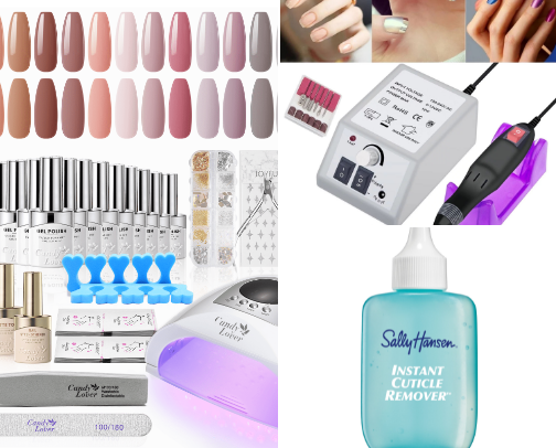 Nails at home! cover photo collage