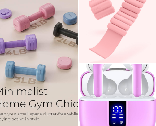 Home Workout Essentials cover photo collage