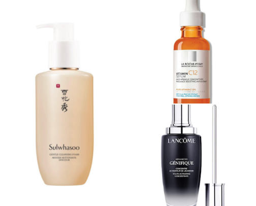 Skincare Secrets: My Girl Tried-and-True Products that Work Wonders cover photo collage