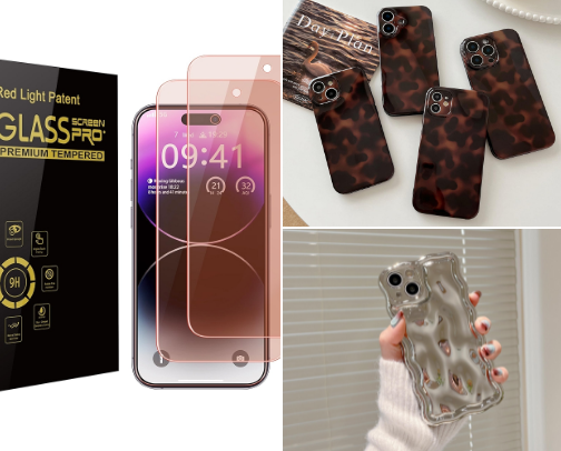 What accessories are on my iPhone? 👀 cover photo collage