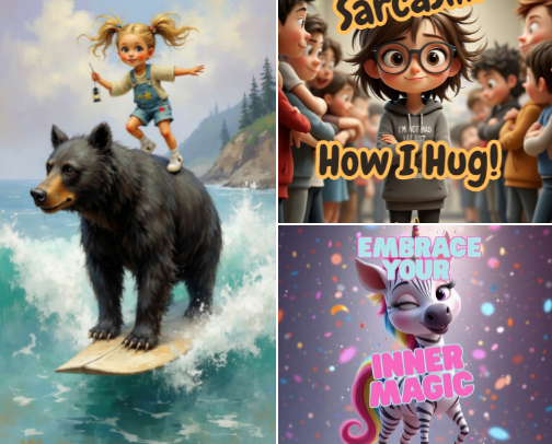 Mr. JP Magical Flipbooks for Kids | Instant Downloads cover photo collage