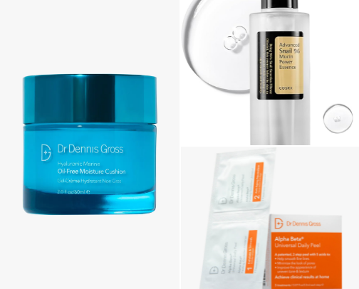 My Must Have Skincare for Glowy and Hydrated Skin cover photo collage