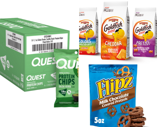 Snacks for the Journey 🌎🥨🍿 cover photo collage