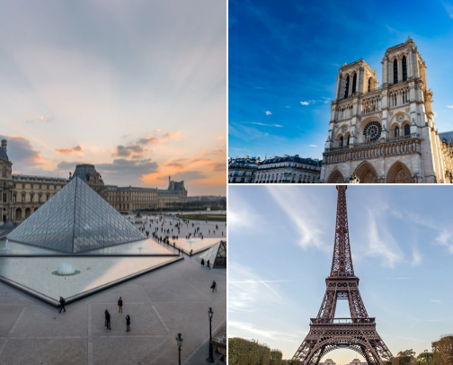🧳 Paris Travel Guide List cover photo collage