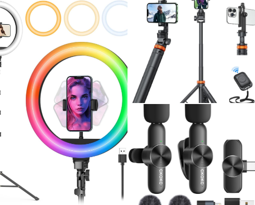 Content Creator Must‑Haves cover photo collage