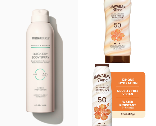 Use These Body Sunscreens If You Don’t Wanna Burn To A Crisp This Summer cover photo collage