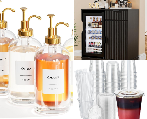 coffee station cover photo collage