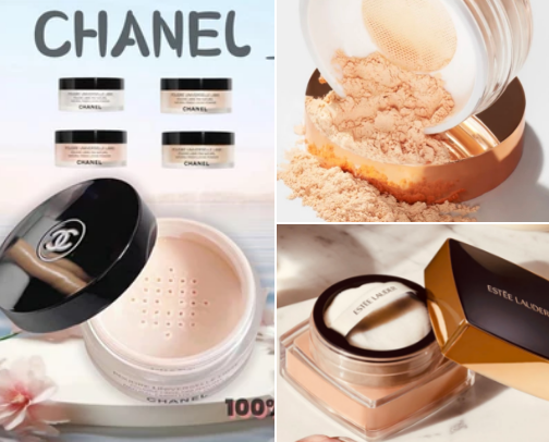 Loose Powder cover photo collage