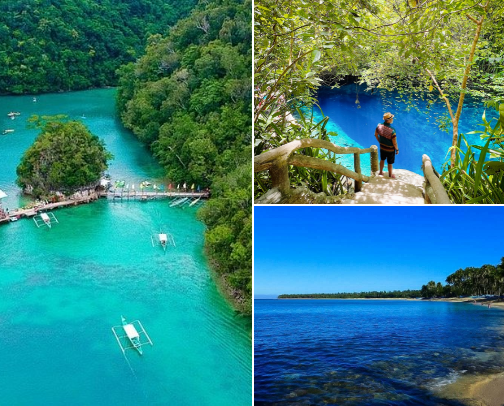 Top must-see destinations in the Philippines. cover photo collage