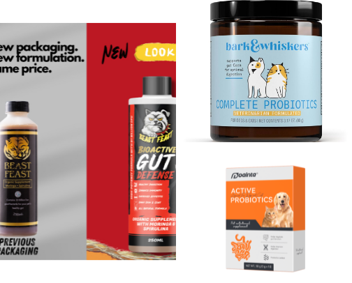 Boost Their Wag with Every Tag!
Give your furry friend the daily boost they deserve with our all-in-one Pet Multivitamins + Probiotics! Packed with essential vitamins, minerals, and gut-loving probiotics, this tasty chew supports healthy digestion, shiny coats, strong immunity, and boundless energy. Whether they bark, purr, or hop — keep them happy, healthy, and always ready for playtime. cover photo collage