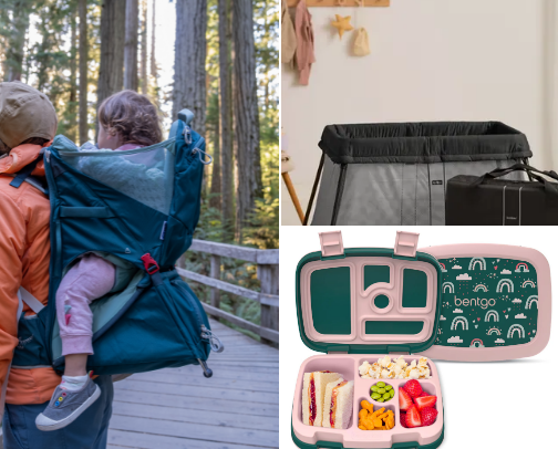 Must haves for the traveling family cover photo collage