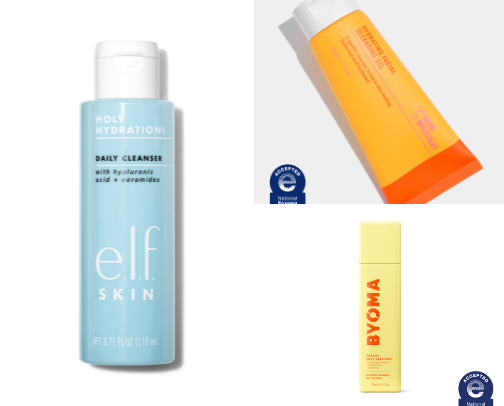 Affordable skincare cover photo collage