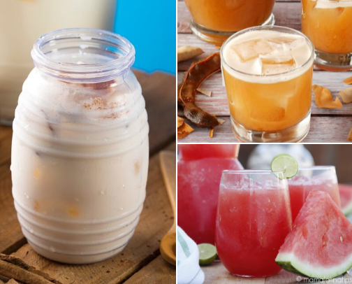Aguas Frescas & Traditional Drinks of Mexico - The Complete Collection cover photo collage