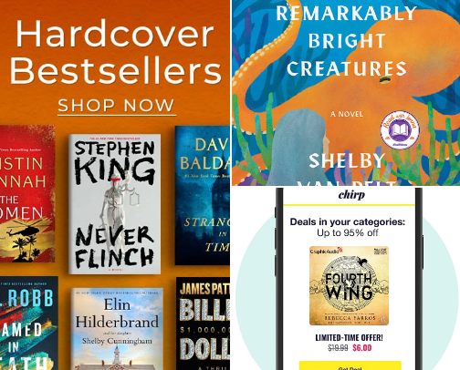 Curated Reads Just for You cover photo collage