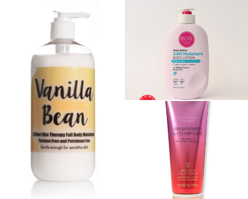 Lotions cover photo collage