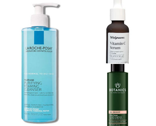 Skincare goods🩷 cover photo collage