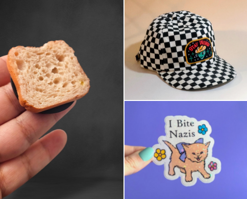 Weird girl Etsy finds to add some whimsy to your day! cover photo collage