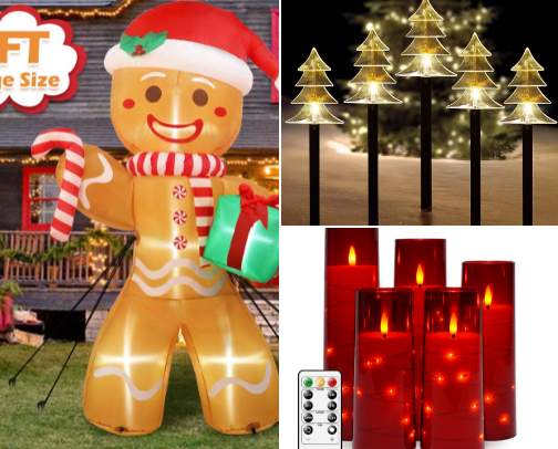 Christmas Decor cover photo collage