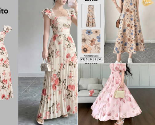 My Favorite Lotivo Dress Finds cover photo collage