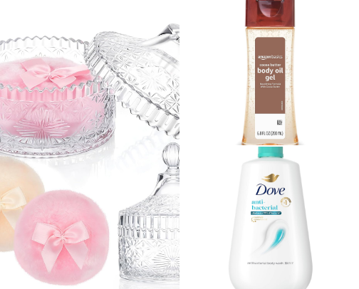 Amazon products for the Luxury Fragrance Girl cover photo collage