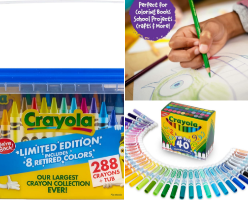 Art Supplies for Kids All Ages cover photo collage