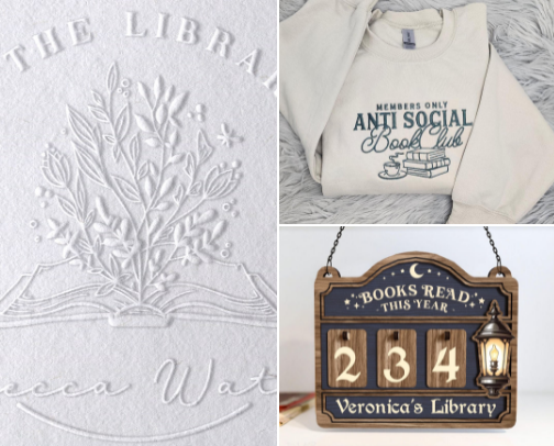 Gifts for Book Lovers cover photo collage