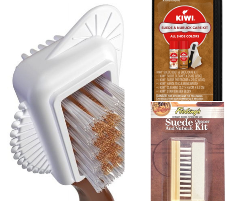 I Finally Found Suede Cleaners That Fixed My Boots After Rain Destroyed Them cover photo collage