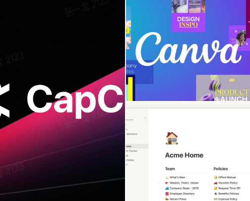 Top aplicaţii & tool-uri pentru creatorii de conținut cover photo collage