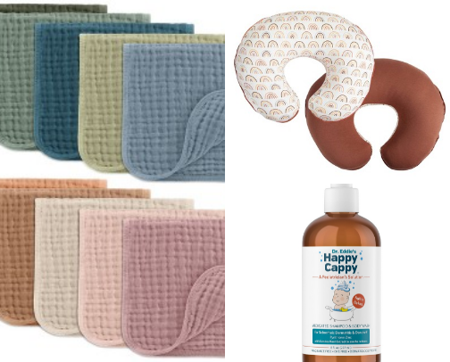 Practical New Baby Essentials You’ll Actually Use in the First 6 Weeks cover photo collage